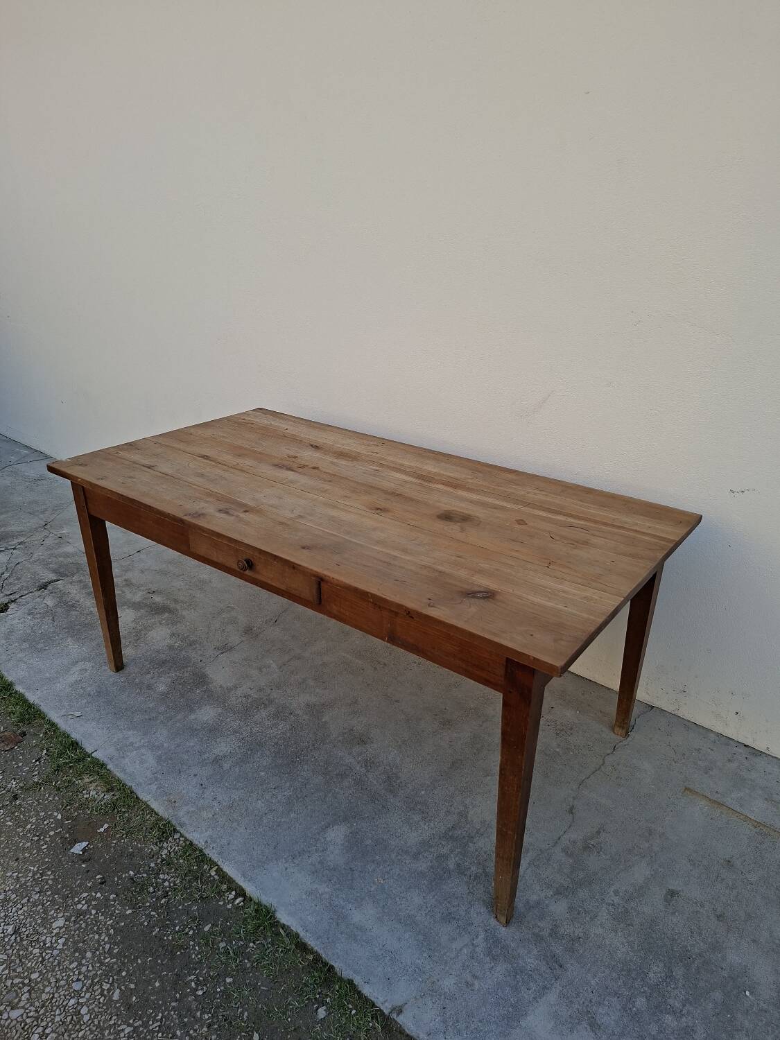 Table de Ferme rustique ancienne fabrication 1900s en Fruitier