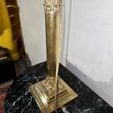 Empire-style lamp in gilded bronze