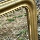 Small Louis-Philippe gilded mirror with mercury glass 48x60cm