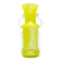 Vase postmoderne, verre jaune, Pologne, années 1970