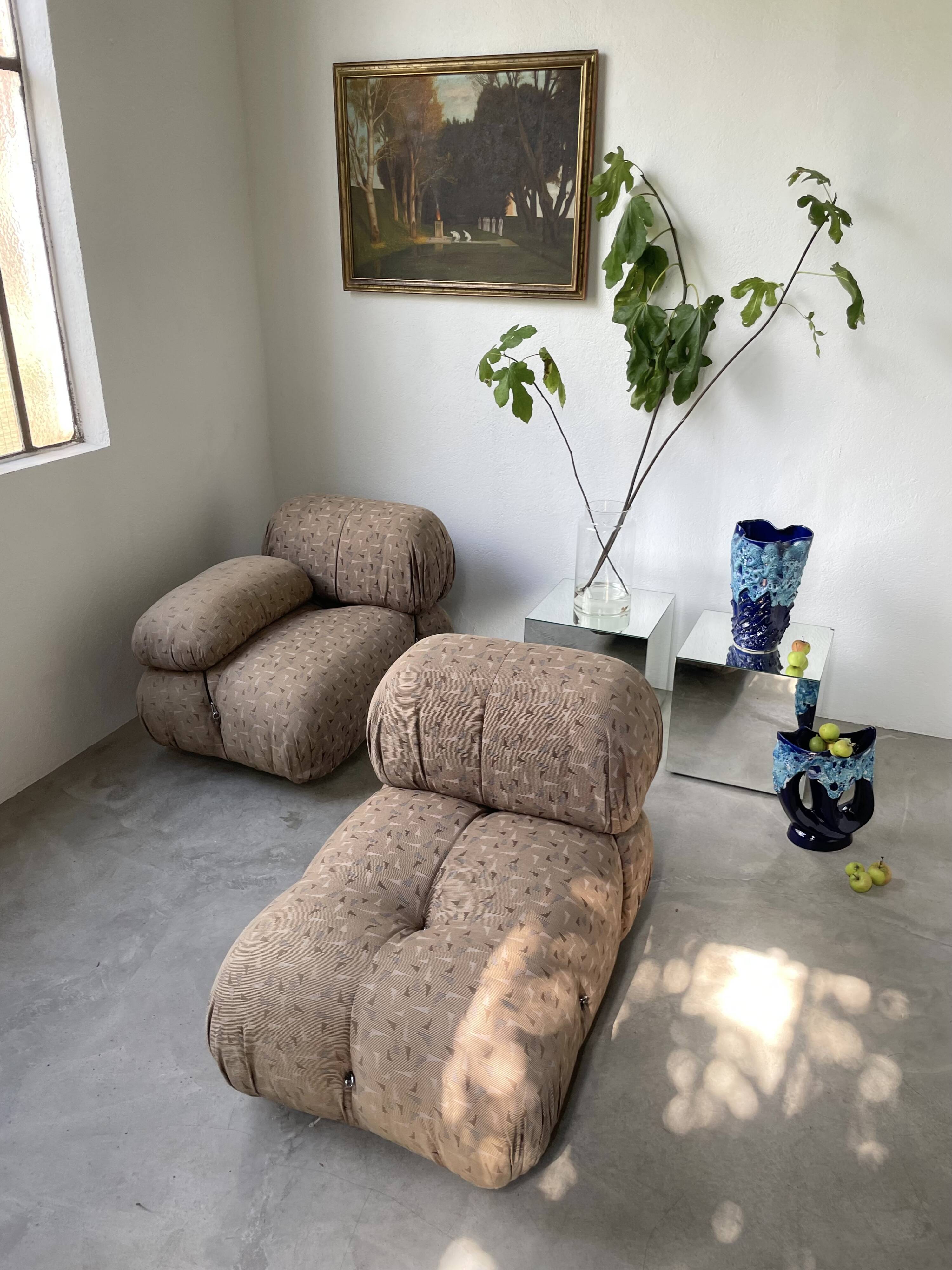 Mario Bellini “Camaleonda” armchairs for B&B Italia