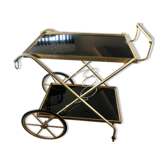 Vintage trolley on wheels