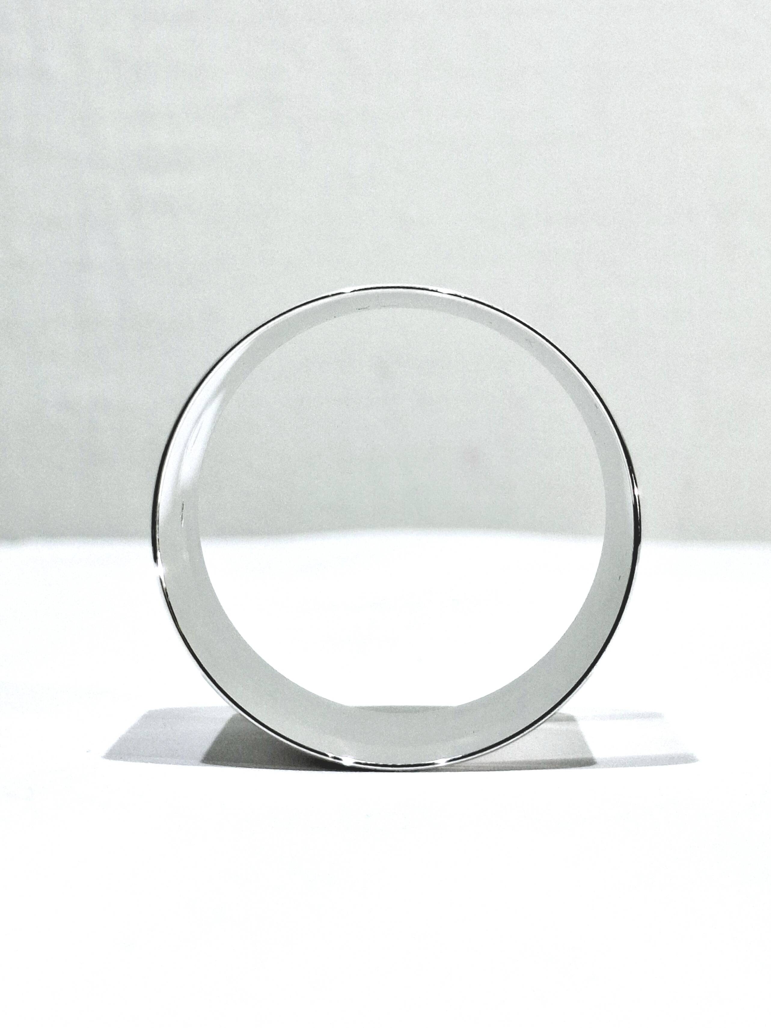 Christofle - silver napkin ring cluny model “cb”