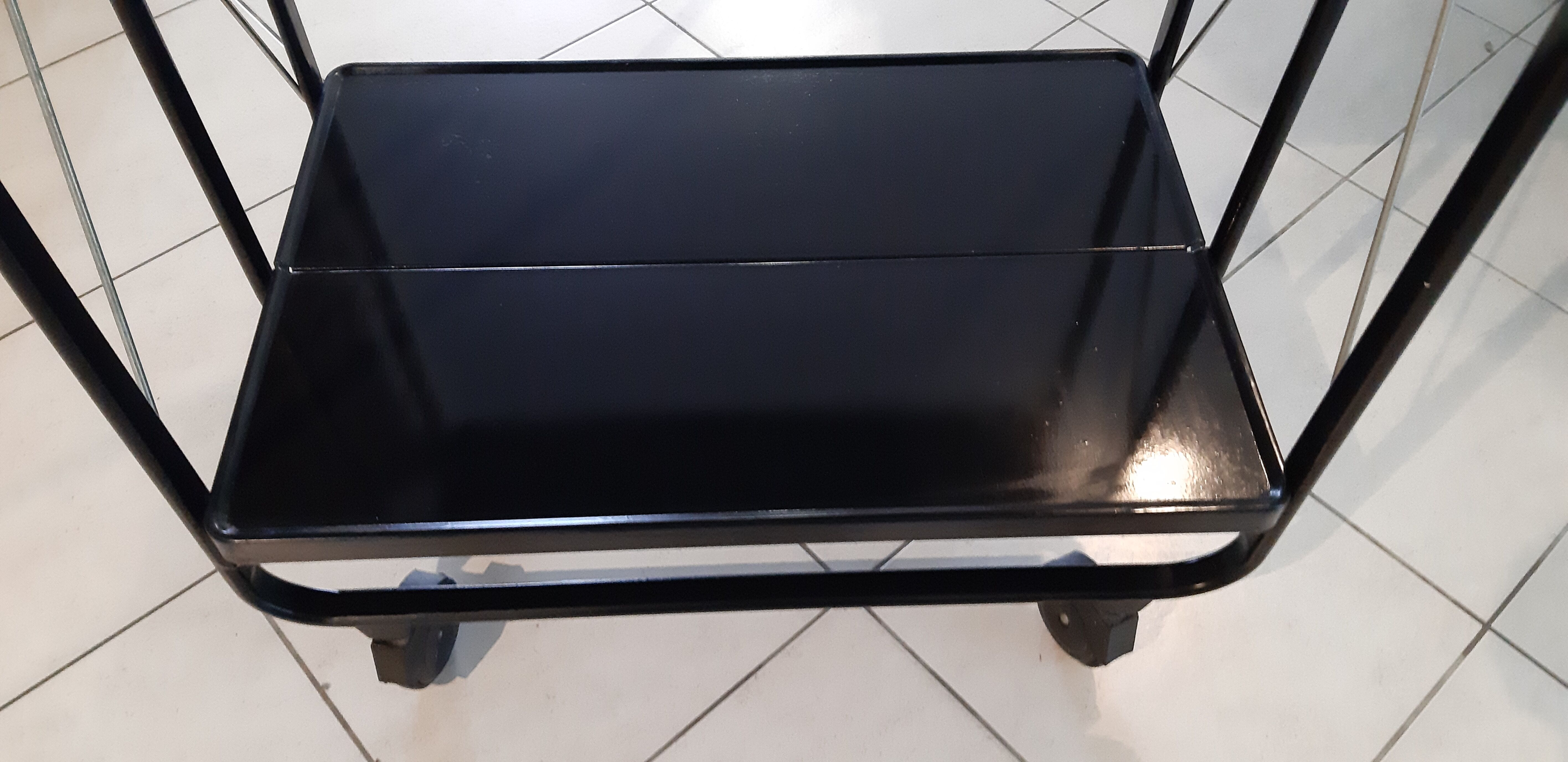 Vintage rolling and folding service