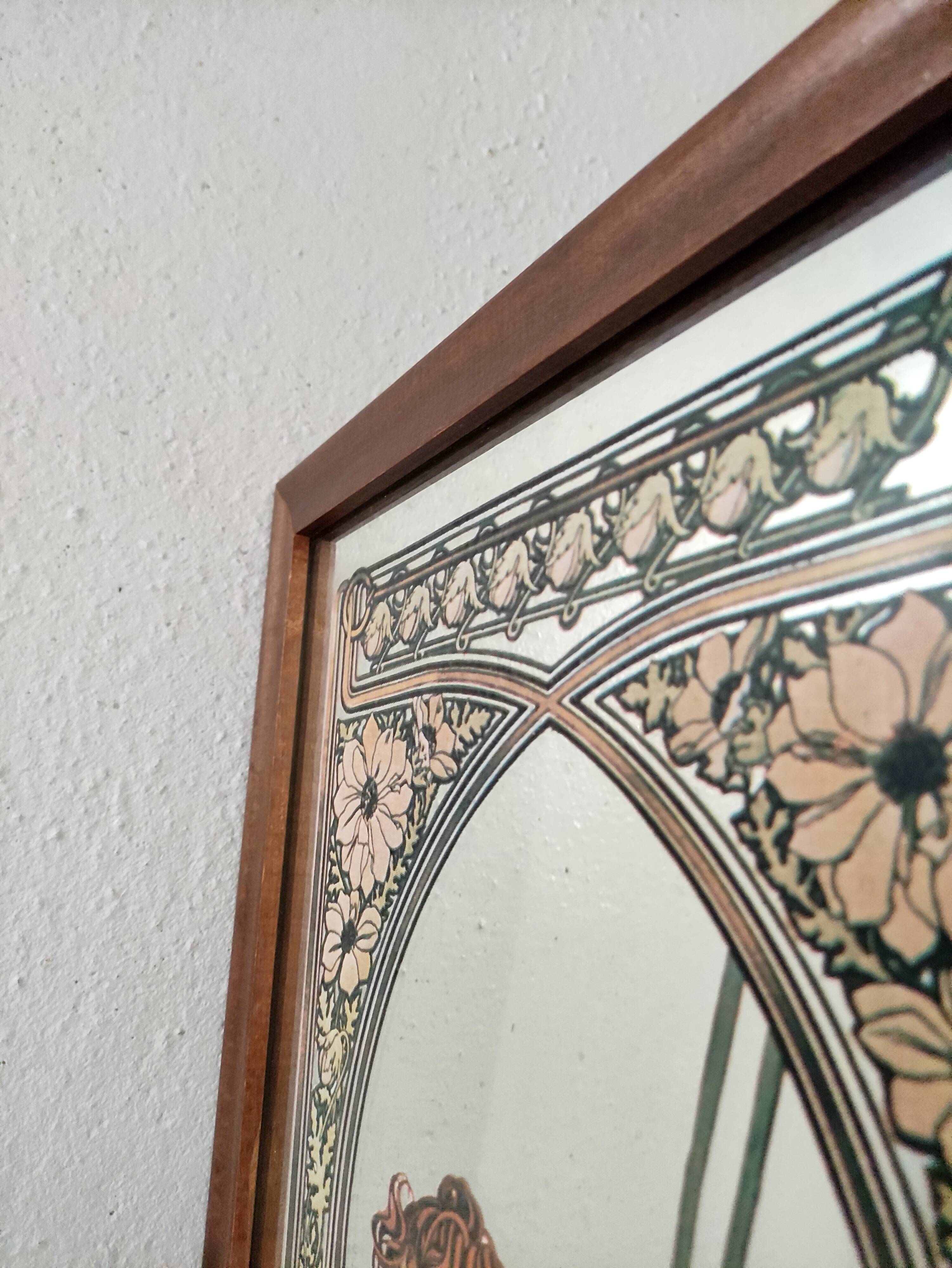 Alphonse Mucha Mirror