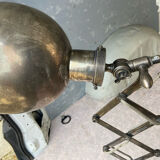 2 accordion scissors wall lights Cheoma in silver metal