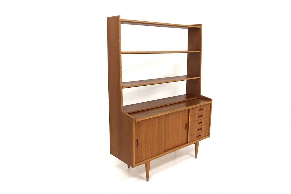 Scandinavian teak secretary desk, Sweden, 1960