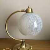 Old brass lamp