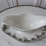 Saucière terre de fer late nineteenth model violetta