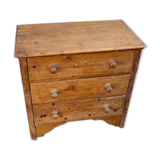 Pine chest of drawers