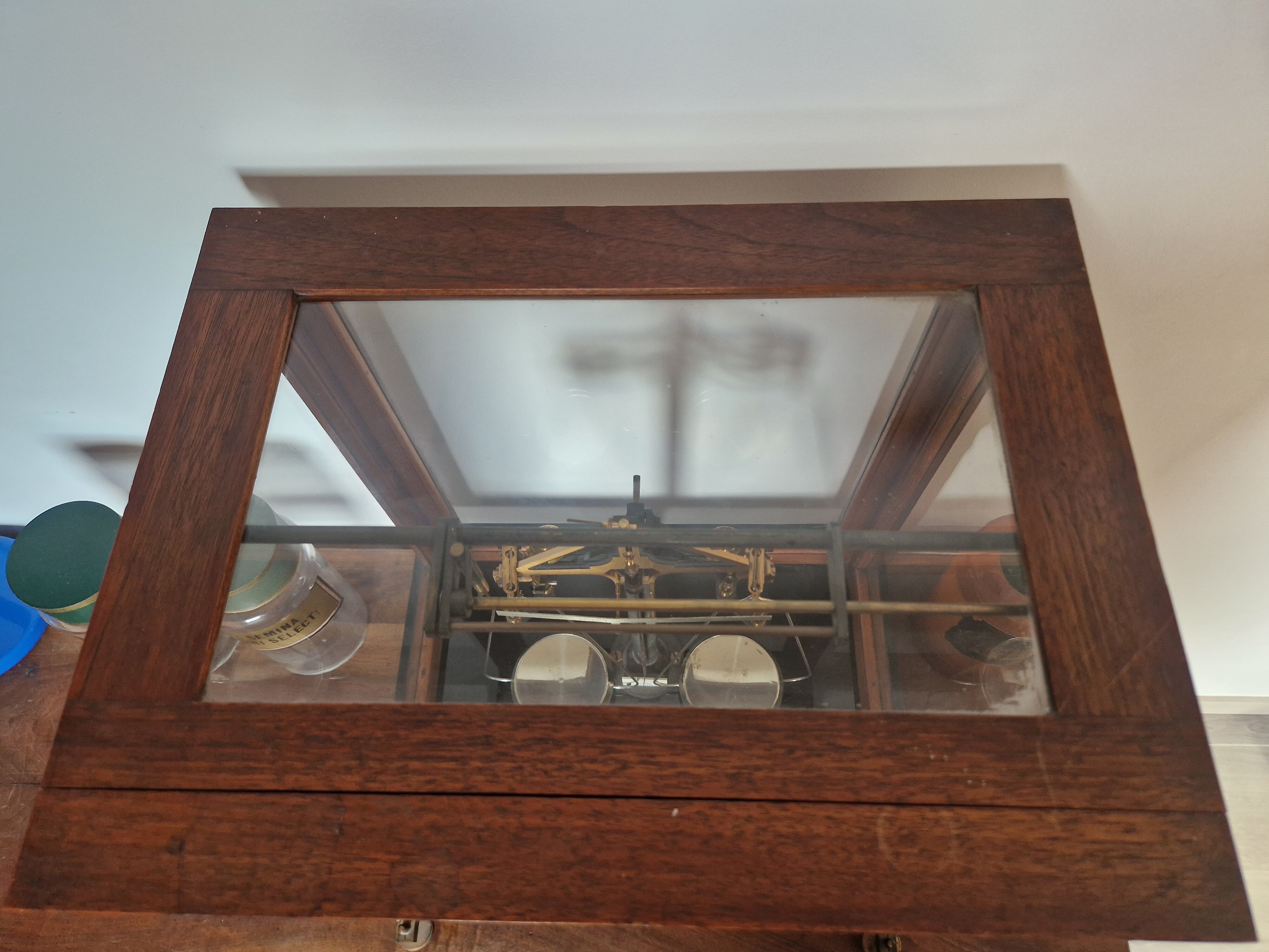 Old laboratory balance by F.Sartorius Göttingen
