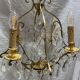 Bronze chandelier mid-twentieth century.
