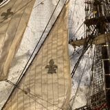 Model of a Royal Navy ship