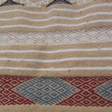 Handmade ethnic multicolored rug