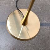 Lonea floor lamp in Hollywood Regency vintage style in brass by Florian Schulz.