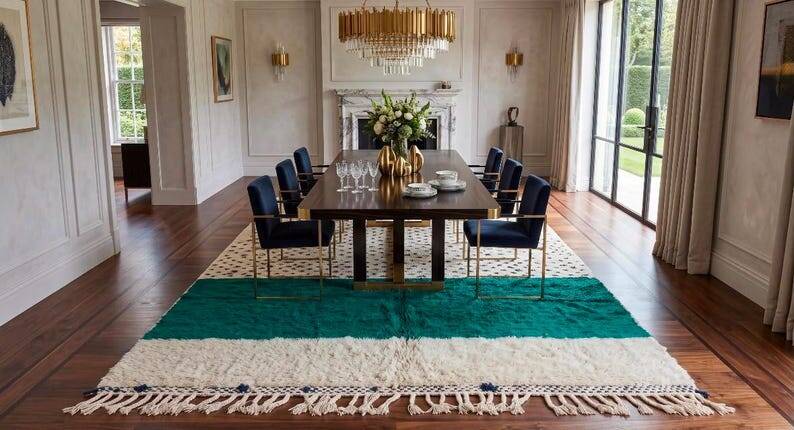 Tapis berbère marocain authentique fait main 200cmx300cm