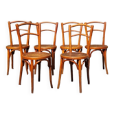 6 chaises bistrot Horgen-Glaris années 20