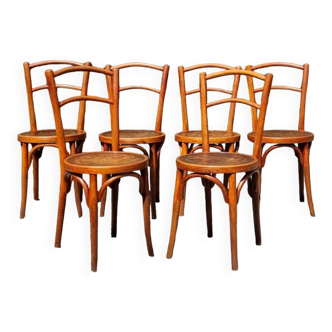 6 Horgen-Glarus bistro chairs 20s