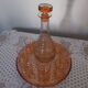 Pink glass liquor service