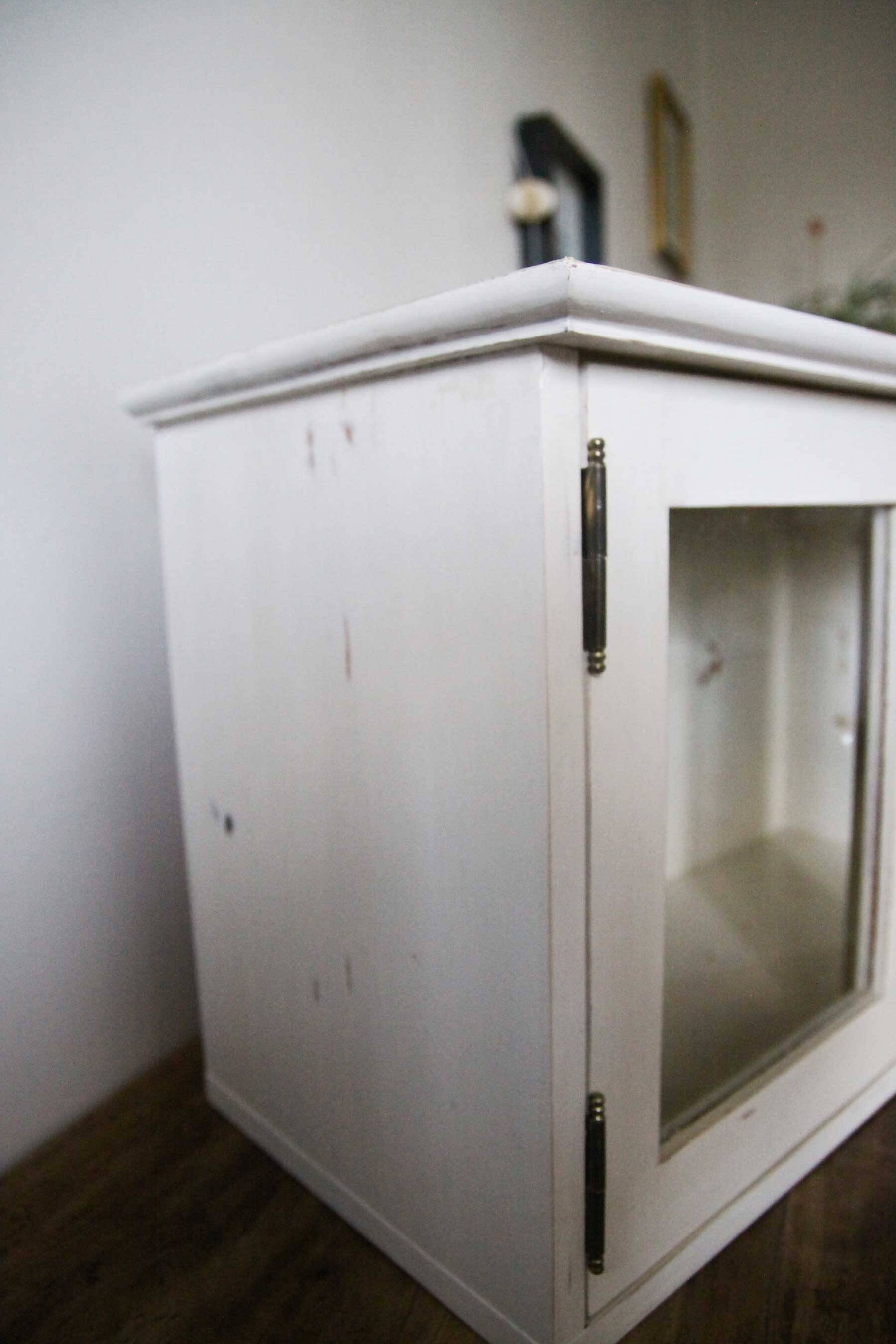 Small patinated window