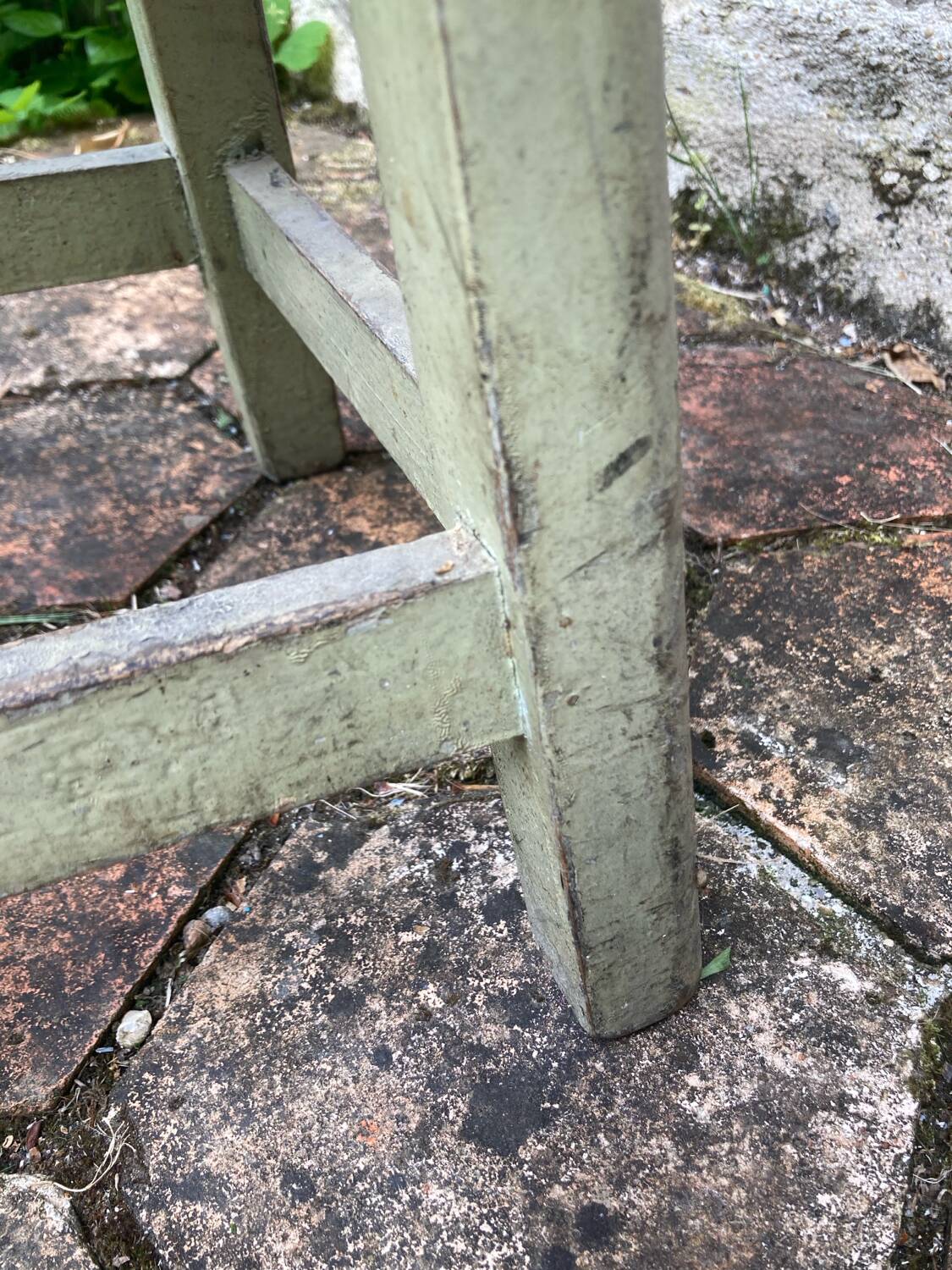 Vintage workshop stool