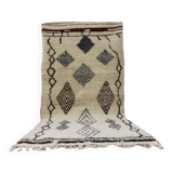 Handmade wool Berber rug 172x87cm