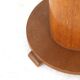 Art deco pedestal side table