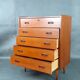 Commode Norvégienne 5 tiroirs en Teck, 1960s