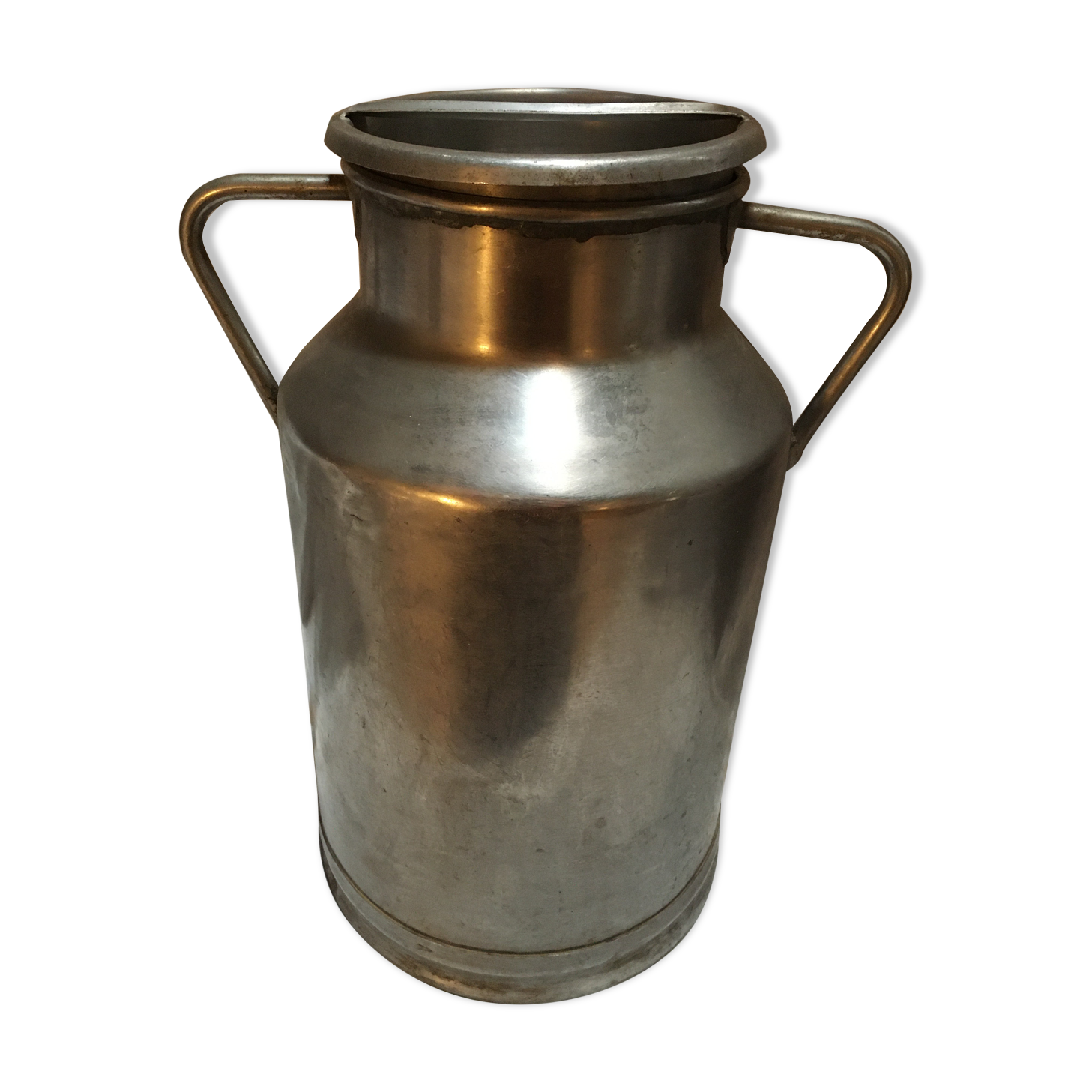 Stainless steel milk canister