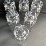 Cristal de Sèvres - Verres à orangeade (6) - Monge