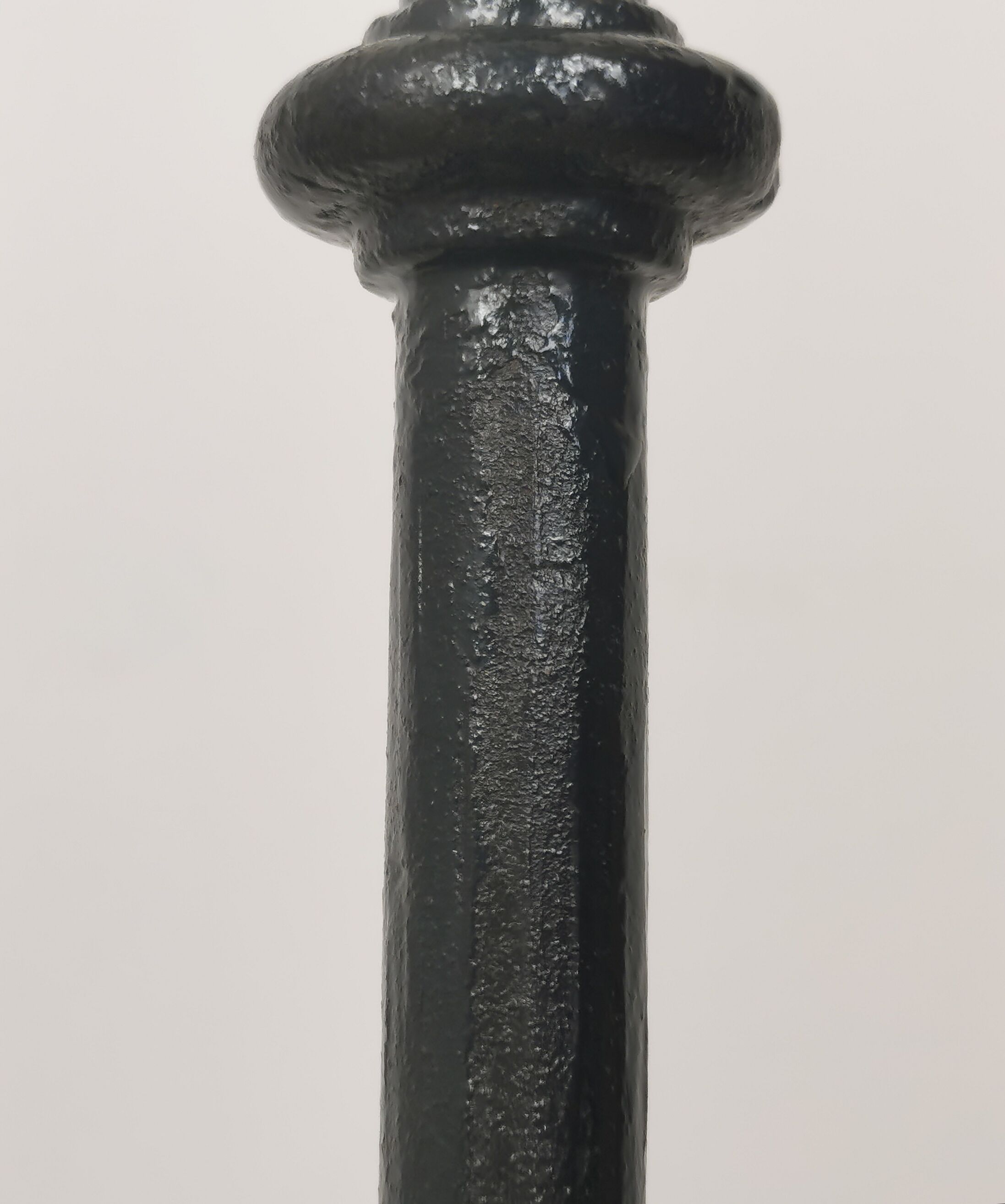 Wrought iron candle holder 139cm