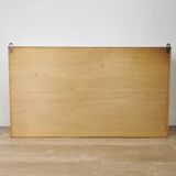 Rattan wall display case 60'