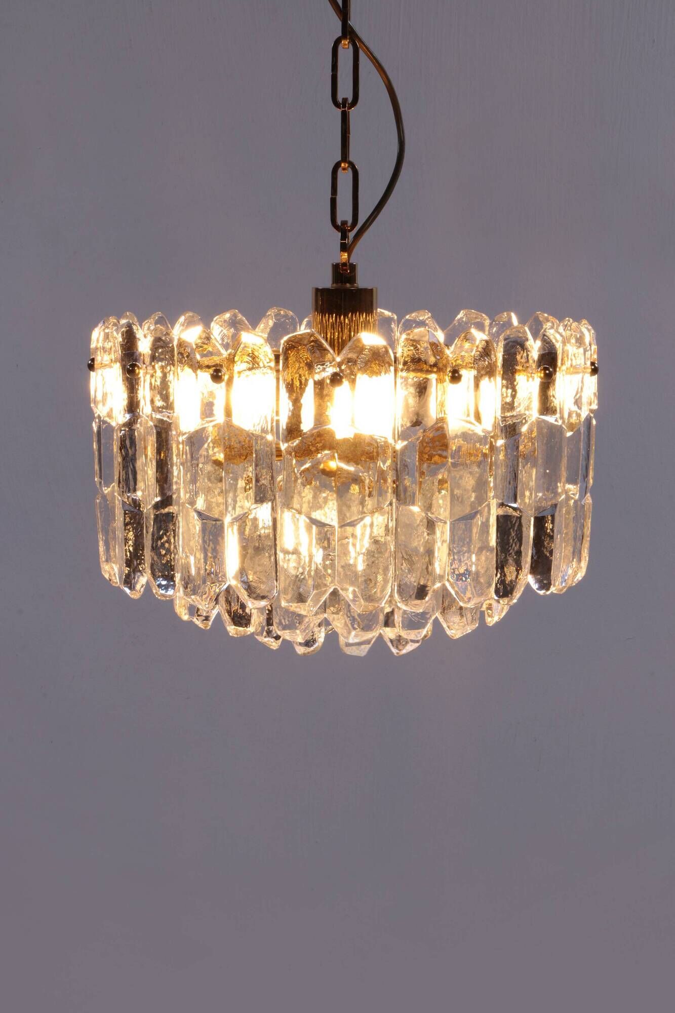 Regency style hanging lamp made of Murano glass by Kalmar, 1960 Austria