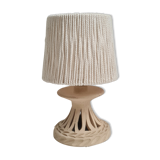Handmade rope lamp