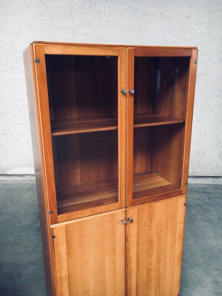 Torcello Series Display Cabinet Set by Afra & Tobia Scarpa for Stildomus, Italy, 1980s, Set of 2