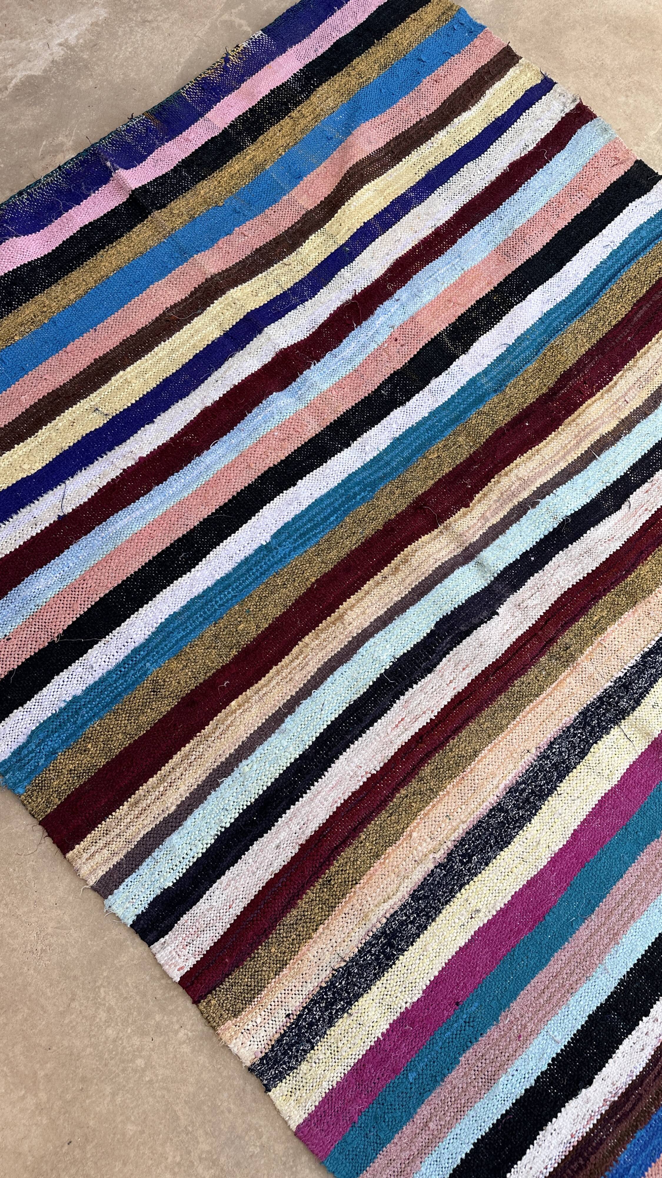 Colorful Moroccan rug - 146 x 332 cm