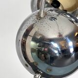 Goffredo Reggiani, satellite chrome chandelier from 60s