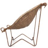 Chair Duyan mid-century Wicker by John Risley