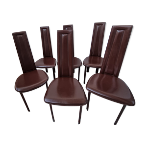 Lot de 6 chaises design