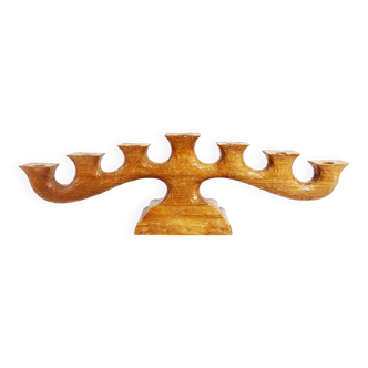Bougeoir anthroposophique en bois
