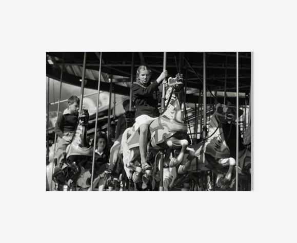 Photography, "Manège at the Rutland Fair", Vermont, USA, 1912 / 15 x 20 cm