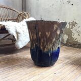 FLOWER pot XXL in glazed earth