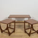 Mid-Century Nesting Tables by Victor Wilkins for G-Plan, United Kingdom, 1960s, Set of 3