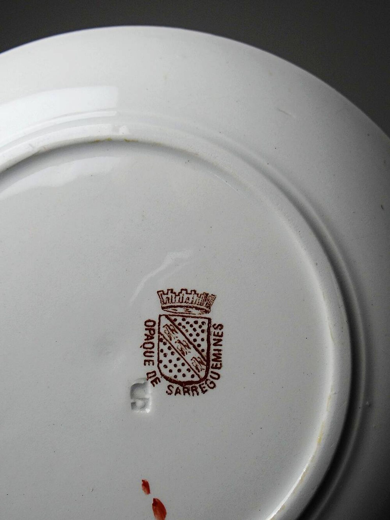 Sarreguemines tea service - Kyoto - antique 5 cups 6 saucers in Japanese style