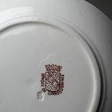 Sarreguemines tea service - Kyoto - antique 5 cups 6 saucers in Japanese style