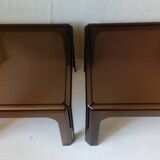 Pair of 70s coffee tables