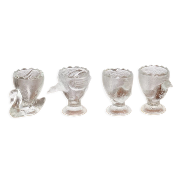 Glass shells deco farmyard
