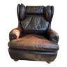 Maple england leather armchair