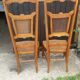 Paire de chaises de nourrice Louis Philippe