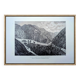 The Devil's Bridge, Schöllenen, vintage engraving, 1878.